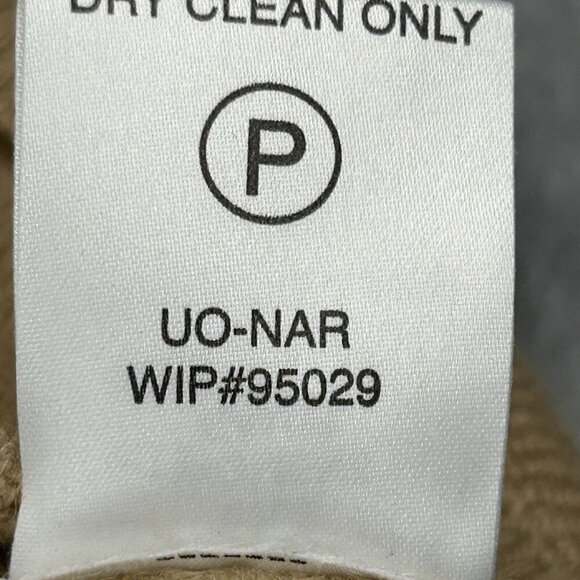 Woolrich Sweater Vest Womens Large Wool Camel Tan Full Zip Mock Neck Classic L - Picture 6 of 10